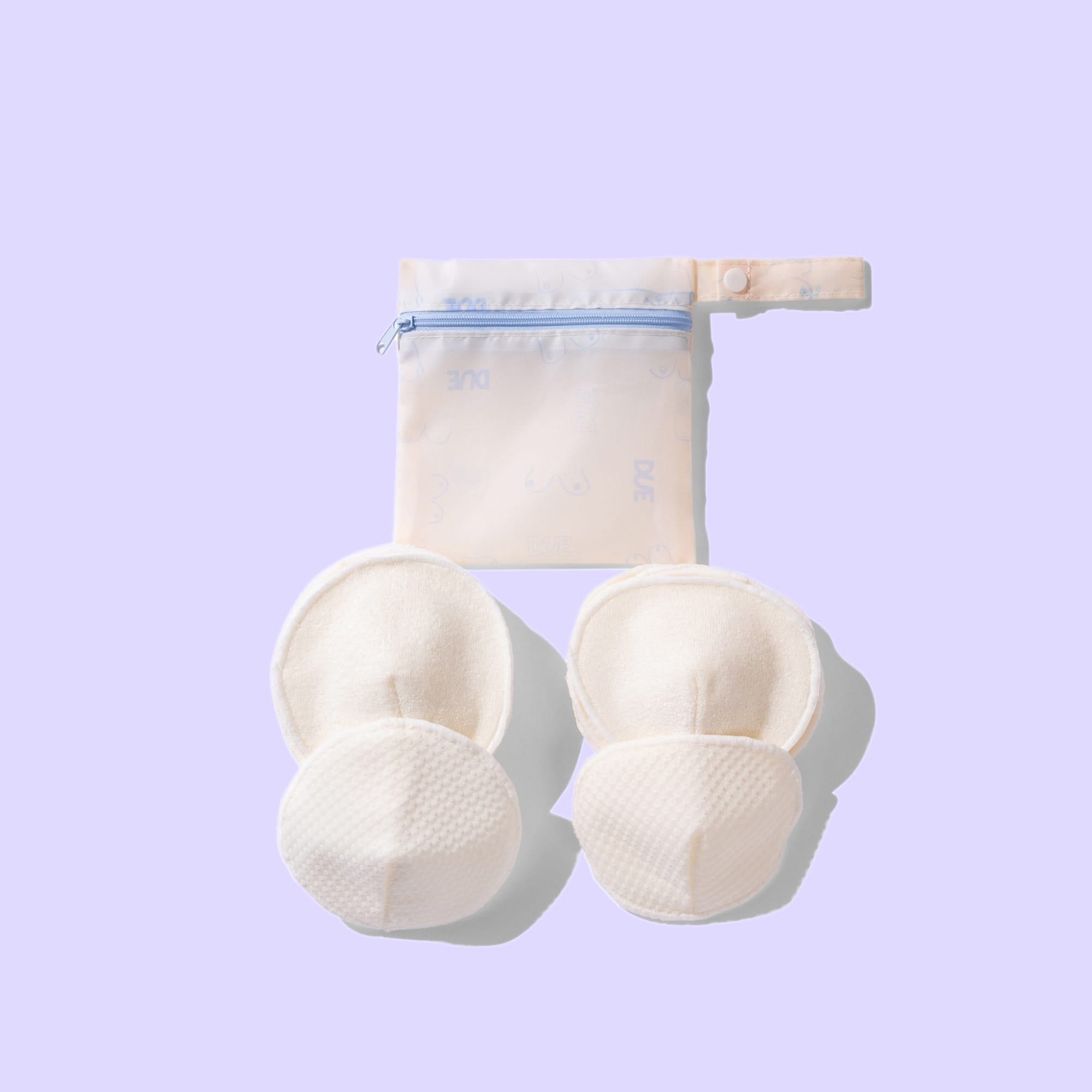 Leak Proofers Non-Slip Reusable Bamboo Bra Pads 6 pairs