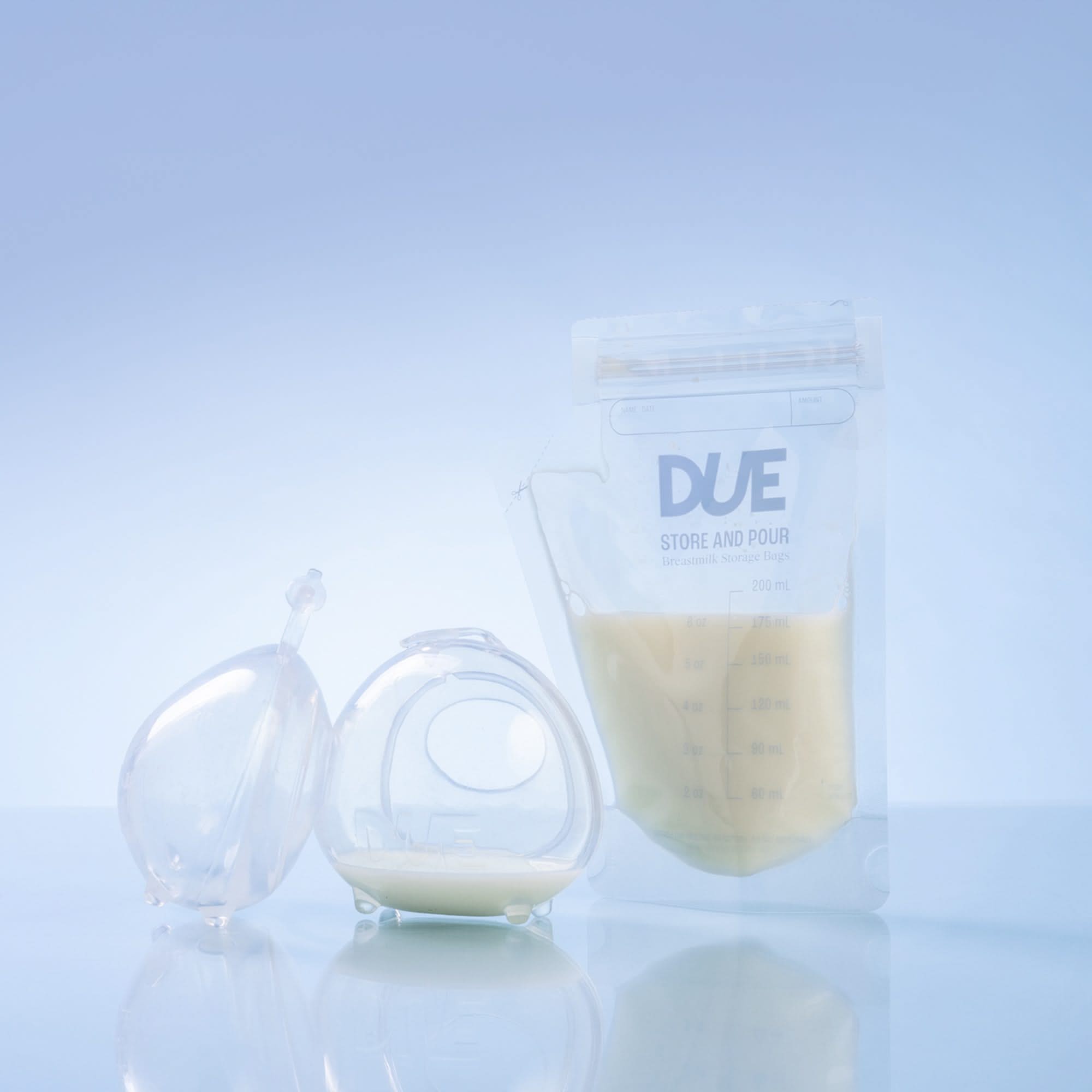 Store and Pour Breastmilk Storage Bags 200ml 50 pack